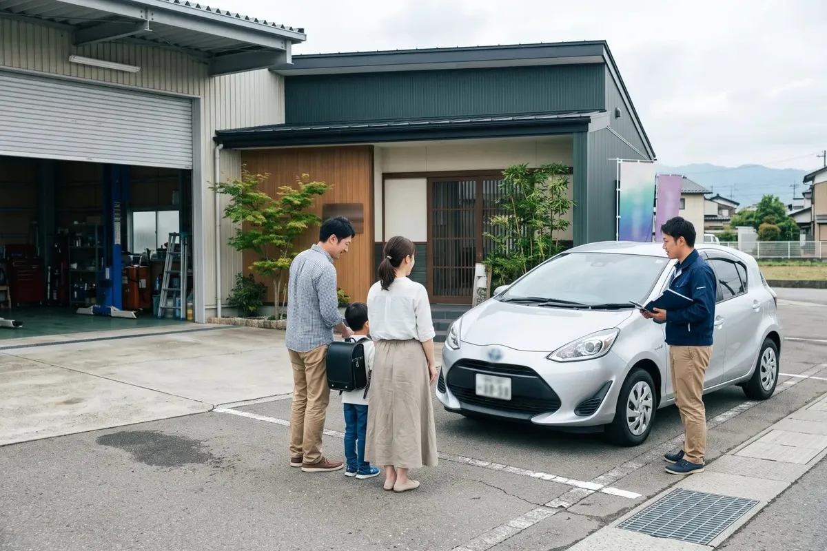 車を査定に出す